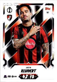 Justin Kluivert - Topps Match Attax UEFA Club Competitions Base Set 2026-27, Nr. 107