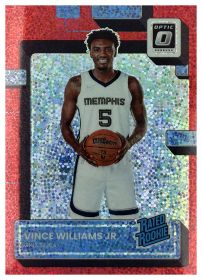 Vince Williams Jr. - Panini Donruss Optic Rated Rookie 2022-23, Nr. 226 – Rookie Card, Red Sparkle