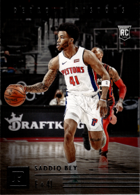 Saddiq Bey - Panini Chronicles Panini 2020-21, Nr. 124