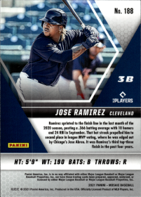 Jose Ramirez - Panini Mosaic Base Set 2021, Nr. 188