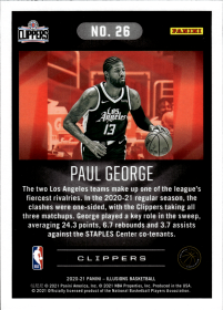 Paul George - Panini Illusions Base Set 2020-21, Nr. 26