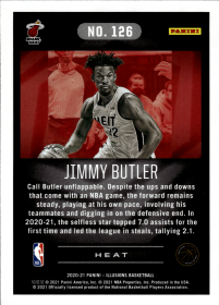 Jimmy Butler - Panini Illusions Base Set 2020-21, Nr. 126