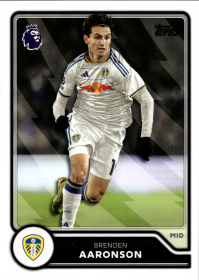 Brenden Aaronson - Topps Flagship Premier League Base Set 2026-27, Nr. 154