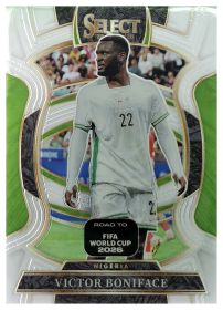 Victor Boniface - Panini Select FIFA Road to World Cup Terrace 2025-26, Nr. 21