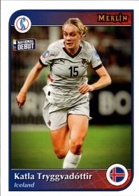 Katla Tryggvadóttir - Topps Merlin Collections UEFA Women's EURO Base Set 2025