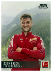 Robin Knoche - Topps Stadium Club Chrome Bundesliga Base Set 2021-22, Nr. 15