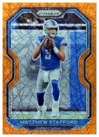 Matthew Stafford - Panini Prizm Base Set 2020, Nr. 199 – Orange Ice