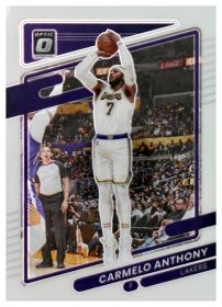 Carmelo Anthony - Panini Donruss Optic Base Set 2021-22, Nr. 109
