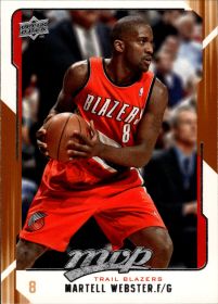 Martell Webster - Upper Deck MVP Base Set 2008-09, Nr. 133