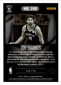 Joe Harris - Panini Illusions Base Set 2020-21, Nr. 146