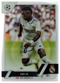 Vini Jr. - Topps Chrome UEFA Club Competitions Base Set 2022-23, Nr. 20