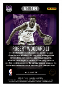 Robert Woodard II - Panini Illusions Base Set 2020-21, Nr. 164 – Rookie Card