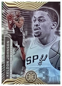 Keldon Johnson - Panini Illusions Base Set 2021-22, Nr. 86