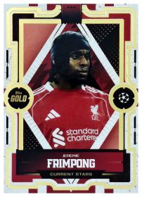 Jeremie Frimpong - Topps Gold UEFA Club Competitions Current Stars 2025-26