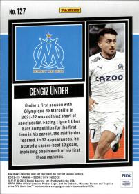 Cengiz Ünder - Panini Score FIFA Base Set 2022-23, Nr. 127