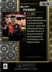 Morten Frendrup - Panini Player of the Match Base Set 2024-25, Nr. 34