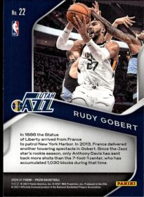 Rudy Gobert - Panini Prizm Dominance 2020-21, Nr. 22