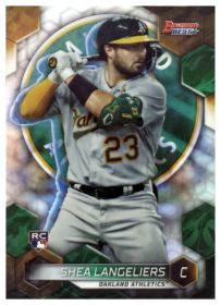 Shea Langeliers - Topps Bowman's Best Base Set 2023, Nr. 24 – Rookie Card, Refractor