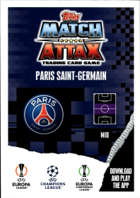 Marco Verratti - Topps Match Attax UEFA Club Competitions Battler 2023-24, Nr. 181