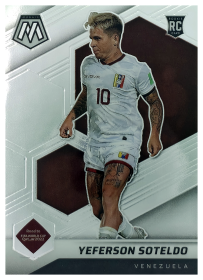 Yeferson Soteldo - Panini Mosaic FIFA Road to World Cup Base Set 2021-22, Nr. 97 – Rookie Card
