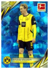 Julian Brandt - Topps Chrome Sapphire Bundesliga Base Set 2024-25, Nr. 24