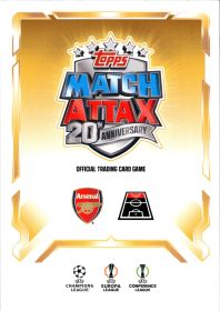 Bukayo Saka - Topps Match Attax UEFA Club Competitions Chart Toppers 2026-27, Nr. GH 1