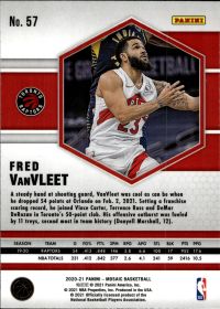 Fred VanVleet - Panini Mosaic Base Set 2020-21, Nr. 57