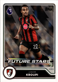 Junior Kroupi - Topps Flagship Premier League Future Stars 2026-27, Nr. 4