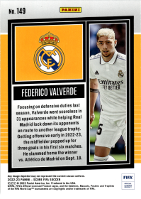 Federico Valverde - Panini Score FIFA Base Set 2022-23, Nr. 149
