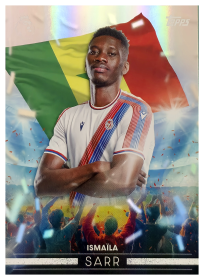 Ismaïla Sarr - Topps Flagship Premier League Flying the Flag 2026-27, Nr. FF 11 – Insert