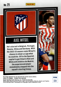 Axel Witsel - Panini Score FIFA Base Set 2022-23, Nr. 21