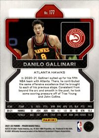 Danilo Gallinari - Panini Prizm Base Set 2021-22, Nr. 177