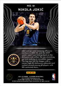 Nikola Jokić - Panini Illusions Base Set 2021-22, Nr. 21