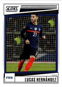 Lucas Hernández - Panini Score FIFA Base Set 2022-23, Nr. 78