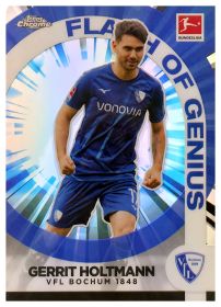 Gerrit Holtmann - Topps Chrome Bundesliga Flash of Genius 2022-23, Nr. FG-GHO – Insert