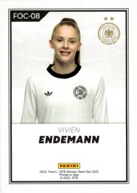 Vivien Endemann - Panini DFB-Frauen Team-Set FOC 2025, Nr. FOC-08 – Insert