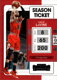 Zach LaVine - Panini Contenders Season Ticket 2021-22, Nr. 46