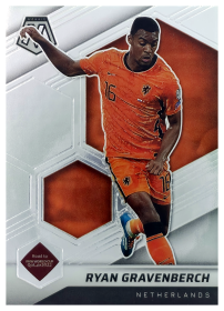 Ryan Gravenberch - Panini Mosaic FIFA Road to World Cup Base Set 2021-22, Nr. 174