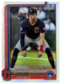 Nolan Jones - Topps Chrome Base Set 2025, Nr. 32 – Refractor