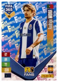 Rodrigo Mora - Panini Adrenalyn XL FIFA 365 Fan Favourites 2026-27, Nr. 386 – Blue, Insert