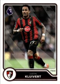 Justin Kluivert - Topps Flagship Premier League Base Set 2026-27, Nr. 60