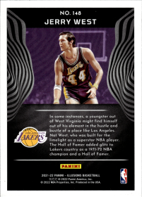 Jerry West - Panini Illusions Base Set 2021-22, Nr. 148