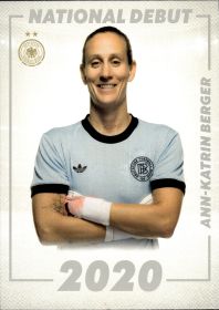 Ann-Katrin Berger - Panini DFB-Frauen Team-Set National Debut 2025, Nr. DEB-01 – Insert