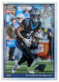 Tetairoa McMillan - Topps Chrome 1991 Topps 2025, Nr. 91TC-15 – Rookie Card, X-Fractor, Insert