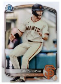James Tibbs III - Topps Bowman Chrome Prospects 2025, Nr. BCP-39