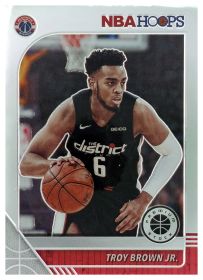 Troy Brown Jr. - Panini Hoops Premium Stock Base Set 2019-20, Nr. 194