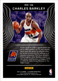 Charles Barkley - Panini Illusions Base Set 2021-22, Nr. 136