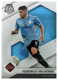 Federico Valverde - Panini Mosaic FIFA Road to World Cup Base Set 2021-22, Nr. 122