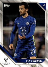 Ben Chilwell - Topps UEFA Champions League Base Set 2021-22, Nr. 146