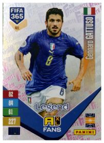 Gennaro Gattuso - Panini Adrenalyn XL FIFA 365 Fan Favourites 2026-27, Nr. 401 – Insert